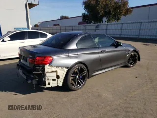 2016 BMW M4 with VIN WBS3U9C58GP968936, listed as a Copart auction lot 83243814 with 53,530 mi miles and Salvage Title. Bid and sale history available at carsss.com. Image 3.