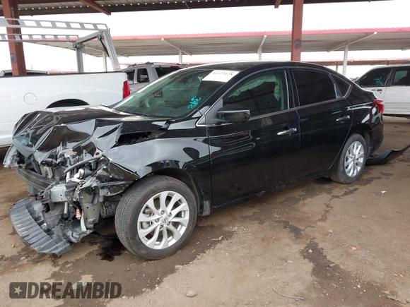2019 Nissan Sentra S with VIN 3N1AB7AP9KY387730, listed as a IAAI auction lot 41573128 with 59,630 mi miles and . Bid and sale history available at DreamBid. Image 2.