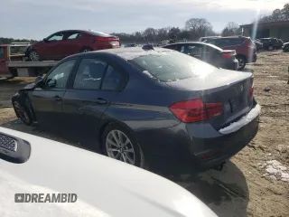2018 BMW 3 Series 320i with VIN WBA8E1G57JNU91535, listed as a Copart auction lot 41772685 with 95,933 mi miles and Salvage Title. Bid and sale history available at carsss.com. Image 2.