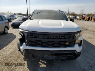 2023 Chevrolet Silverado 1500 Work Truck with VIN 3GCNAAEK4PG355102, listed as a Copart auction lot 48812345 with 72,008 mi miles and Clean Title. Bid and sale history available at carsss.com. Image 5.