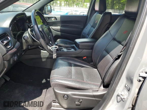 2022 Dodge Durango R/T with VIN 1C4SDJCT7NC228009, listed as a Copart auction lot 52462315 with 33,833 mi miles and Non repairable. Bid and sale history available at DreamBid. Image 7.
