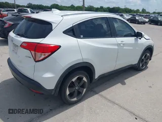 2018 Honda HR-V EX-L Navi with VIN 3CZRU6H78JM704178, listed as a IAAI auction lot 41903547 with 80,804 mi miles. Bid and sale history available at carsss.com. Image 4.