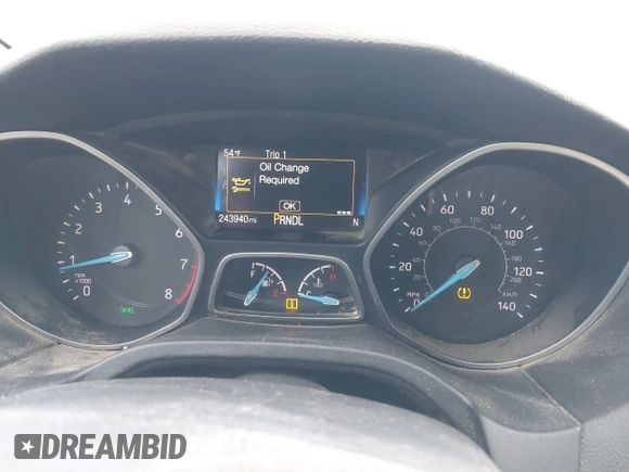2017 Ford Focus SE with VIN 1FADP3K21HL206893, listed as a IAAI auction lot 41871402 with 243,940 mi miles and . Bid and sale history available at carsss.com. Image 7.