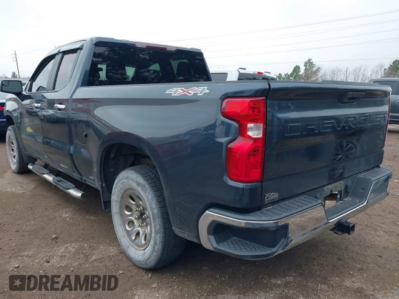 2020 Chevrolet Silverado 1500 LT with VIN 1GCRYDED3LZ169836, listed as a IAAI auction lot 41381881 with 98,804 mi miles. Bid and sale history available at carsss.com. Image 3.