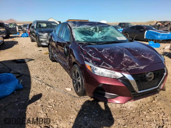 2023 Nissan Sentra SV with VIN 3N1AB8CV1PY228080, listed as a Copart auction lot 50609275 with 17,505 mi miles and Salvage Title. Bid and sale history available at DreamBid. Image 13.