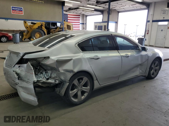 2012 Acura TL Tech Auto with VIN 19UUA9F5XCA004286, listed as a Copart auction lot 52723415 with 164,498 mi miles and Salvage Title. Bid and sale history available at carsss.com. Image 3.