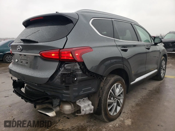 2020 Hyundai Santa Fe SEL with VIN 5NMS33AD4LH186679, listed as a Copart auction lot 39589543 with 16,092 mi miles and . Bid and sale history available at DreamBid. Image 3.