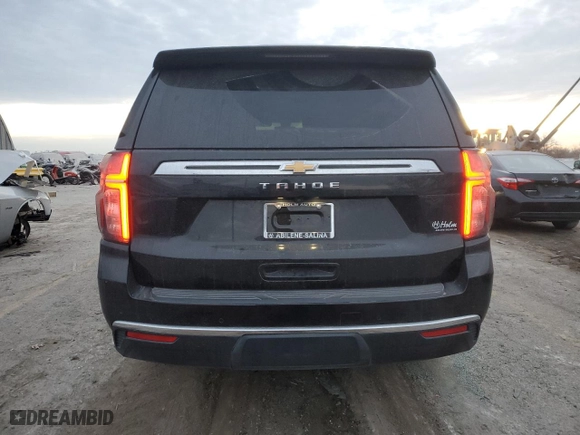 2021 Chevrolet Tahoe LS with VIN 1GNSKMKD3MR163423, listed as a Copart auction lot 84880594 with 119,407 mi miles and Salvage Title. Bid and sale history available at carsss.com. Image 6.