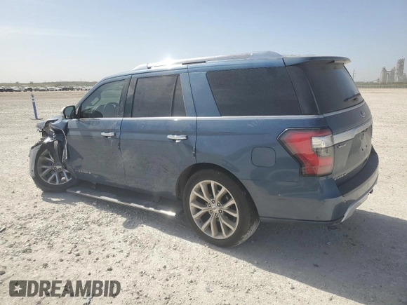 2019 Ford Expedition Platinum with VIN 1FMJU1MT6KEA65195, listed as a Copart auction lot 49871715 with 77,931 mi miles and Salvage title. Bid and sale history available at DreamBid. Image 2.