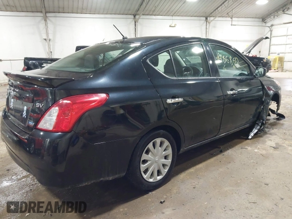 2016 Nissan Versa S with VIN 3N1CN7AP8GL819731, listed as a IAAI auction lot 41486860 with 106,693 mi miles. Bid and sale history available at carsss.com. Image 4.