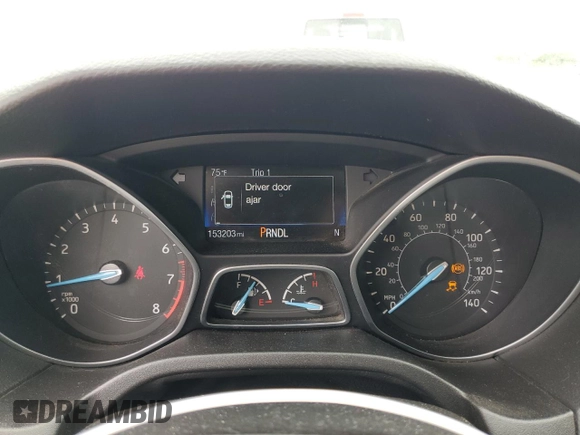 2015 Ford Focus SE with VIN 1FADP3F26FL348163, listed as a Copart auction lot 54443904 with 153,203 mi miles and Salvage Title. Bid and sale history available at carsss.com. Image 9.