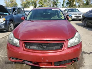 2006 Infiniti M45 with VIN JNKBY01E76M207271, listed as a Copart auction lot 71119044 with 133,881 mi miles and Salvage Title. Bid and sale history available at carsss.com. Image 5.