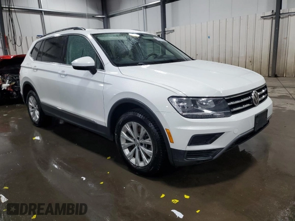 2018 Volkswagen Tiguan SEL with VIN 3VV2B7AX7JM140246, listed as a Copart auction lot 58817255 with 96,792 mi miles and Clean title. Bid and sale history available at DreamBid. Image 4.