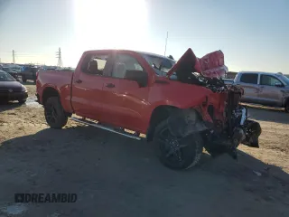 2023 Chevrolet Silverado 1500 LT Trail Boss with VIN 3GCPDFEK2PG250300, listed as a Copart auction lot 85714484 with Not Provided miles and Salvage Title. Bid and sale history available at DreamBid. Image 4.