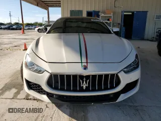 2018 Maserati Ghibli with VIN ZAM57XSA3J1273909, listed as a Copart auction lot 68951253 with 59,308 mi miles. Bid and sale history available at carsss.com. Image 5.