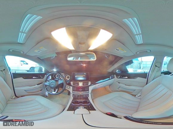 2015 Mercedes-Benz CLS-Class CLS 400 with VIN WDDLJ6HB6FA134572, listed as a Copart auction lot 41737625 with 68,190 mi miles and Salvage Title. Bid and sale history available at carsss.com. Image 14.