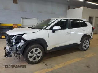 2023 Toyota RAV4 LE with VIN 2T3G1RFV9PC349815, listed as a Copart auction lot 61969995 with 45,585 mi miles and Salvage title. Bid and sale history available at DreamBid. Image 1.
