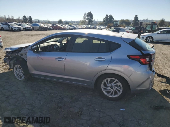 2024 Subaru Impreza with VIN JF1GUABC5R8855569, listed as a Copart auction lot 50384825 with 1,733 mi miles and Salvage Title. Bid and sale history available at carsss.com. Image 2.