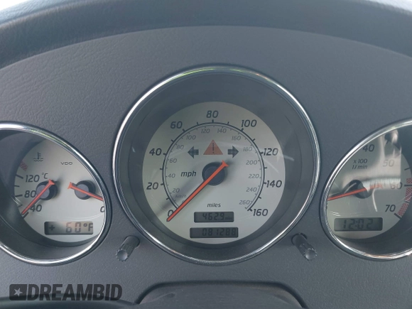 2000 Mercedes-Benz SLK 230 Kompressor with VIN WDBKK47F5YF160242, listed as a IAAI auction lot 42549078 with 81,288 mi miles and . Bid and sale history available at DreamBid. Image 7.