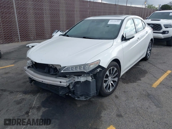 2017 Acura TLX Technology with VIN 19UUB1F54HA001647, listed as a IAAI auction lot 42130284 with 72,488 mi miles and . Bid and sale history available at carsss.com. Image 18.