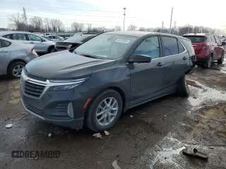 2024 Chevrolet Equinox LT with VIN 3GNAXKEG5RL373687, listed as a Copart auction lot 46404985 with 13,958 mi miles and Clean Title. Bid and sale history available at DreamBid. Image 1.