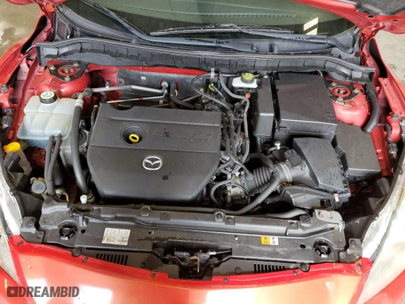 2011 Mazda Mazda3 s Sport with VIN JM1BL1K55B1473260, listed as a Copart auction lot 52682735 with 163,738 mi miles and Non Repairable. Bid and sale history available at carsss.com. Image 11.