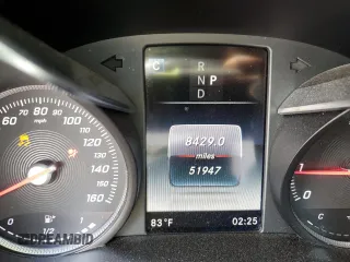 2018 Mercedes-Benz C 300 with VIN WDDWF4KB1JR416379, listed as a Copart auction lot 56462095 with 51,947 mi miles and Salvage title. Bid and sale history available at DreamBid. Image 9.