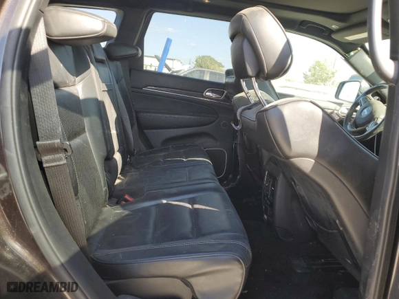 2017 Jeep Grand Cherokee Overland with VIN 1C4RJECG2HC614746, listed as a Copart auction lot 77362304 with 86,330 mi miles and Salvage Title. Bid and sale history available at carsss.com. Image 11.