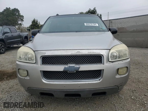 2005 Chevrolet Uplander LS with VIN 1GNDV23L45D225047, listed as a Copart auction lot 86870194 with 176,988 mi miles and Salvage Title. Bid and sale history available at carsss.com. Image 5.