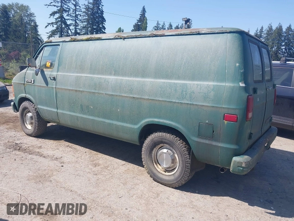 1989 Dodge Cargo with VIN 2B7HB21Y3KK331539, listed as a IAAI auction lot 42153481 with 19,425 mi miles. Bid and sale history available at carsss.com. Image 3.