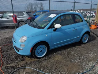 2015 FIAT 500 Lounge with VIN 3C3CFFCR2FT528180, listed as a IAAI auction lot 41674870 with 29,454 mi miles and . Bid and sale history available at DreamBid. Image 2.