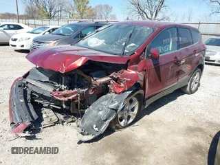 2015 Ford Escape SE with VIN 1FMCU0G71FUC87446, listed as a IAAI auction lot 41814589 with 137,051 mi miles. Bid and sale history available at carsss.com. Image 2.