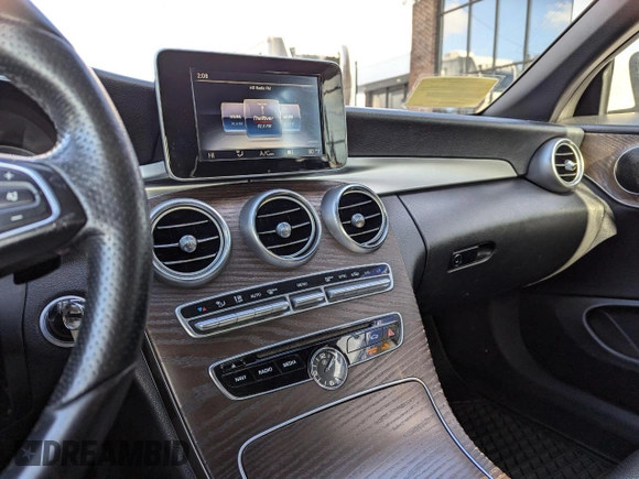 2018 Mercedes-Benz C 300 with VIN WDDWK4JB8JF615198, listed as a Copart auction lot 46745795 with 106,638 mi miles and Clean Title. Bid and sale history available at DreamBid. Image 9.