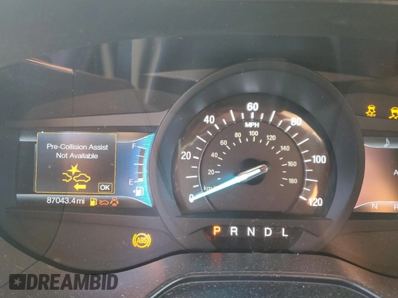 2019 Ford Fusion Hybrid Titanium with VIN 3FA6P0RU0KR277431, listed as a Copart auction lot 48234545 with 87,043 mi miles and Salvage Title. Bid and sale history available at carsss.com. Image 9.