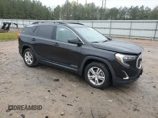 2019 GMC Terrain SLE z VIN 3GKALMEV1KL383545, wystawiony jako Copart lot #52646505 z przebiegiem 88 139 mil mil oraz Szkody całkowita. Historia ofert i sprzedaży dostępna na DreamBid. Obrazek 4.