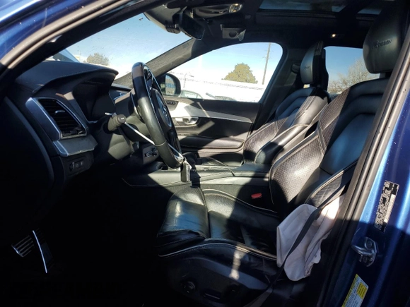 2020 Volvo XC90 R-Design with VIN YV4BR0CM3L1584399, listed as a Copart auction lot 44273545 with 74,800 mi miles and Salvage Title. Bid and sale history available at carsss.com. Image 7.
