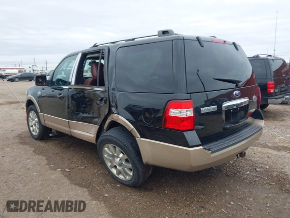 2014 Ford Expedition XLT z VIN 1FMJU1H50EEF56247, wystawiony jako IAAI lot #41264343 z przebiegiem 116 164 mil mil oraz . Historia ofert i sprzedaży dostępna na DreamBid. Obrazek 3.