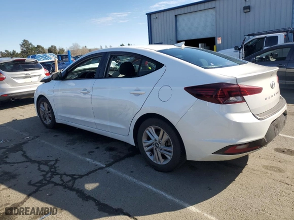 2020 Hyundai Elantra SEL with VIN 5NPD84LFXLH546149, listed as a Copart auction lot 44609215 with 253,028 mi miles and Salvage Title. Bid and sale history available at carsss.com. Image 2.