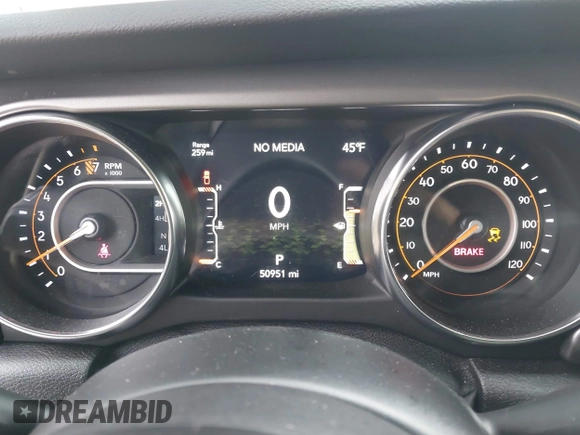 2021 Jeep Gladiator Willys with VIN 1C6HJTAG5ML616706, listed as a IAAI auction lot 41367142 with 50,951 mi miles and . Bid and sale history available at carsss.com. Image 7.