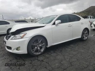 2010 Lexus IS 250 with VIN JTHBF5C26A5107557, listed as a Copart auction lot 54935835 with 133,132 mi miles and Salvage title. Bid and sale history available at DreamBid. Image 1.