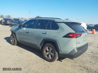 2022 Toyota RAV4 Hybrid XLE with VIN JTMRWRFVXND143454, listed as a IAAI auction lot 41702292 with 25,455 mi miles. Bid and sale history available at carsss.com. Image 3.