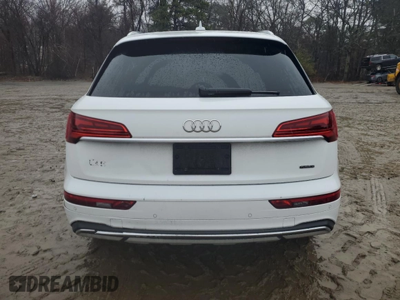 2021 Audi Q5 Prestige with VIN WA1CAAFY3M2019191, listed as a Copart auction lot 47166145 with 60,079 mi miles and Salvage title. Bid and sale history available at DreamBid. Image 6.