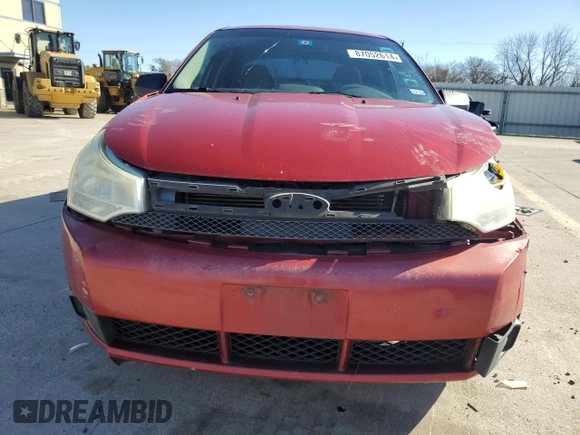 2010 Ford Focus SE with VIN 1FAHP3FN6AW123602, listed as a Copart auction lot 87052614 with 234,381 mi miles and Salvage Title. Bid and sale history available at carsss.com. Image 5.