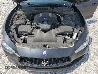 2017 Maserati Ghibli S Q4 with VIN ZAM57RTS8H1249909, listed as a Copart auction lot 60283645 with 128,090 mi miles and Clean title. Bid and sale history available at DreamBid. Image 11.