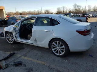 2014 Buick Verano Leather Group with VIN 1G4PS5SK9E4166016, listed as a Copart auction lot 42377355 with 0 mi miles and Salvage Title. Bid and sale history available at carsss.com. Image 2.