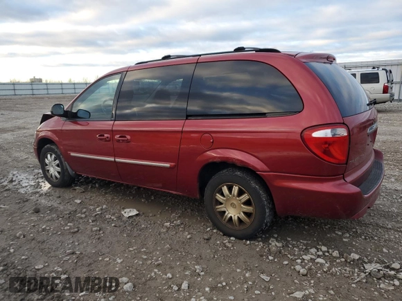 2007 Chrysler Town & Country LWB Touring with VIN 2A4GP54L47R269303, listed as a Copart auction lot 80151544 with 125,213 mi miles and Non Repairable. Bid and sale history available at carsss.com. Image 2.