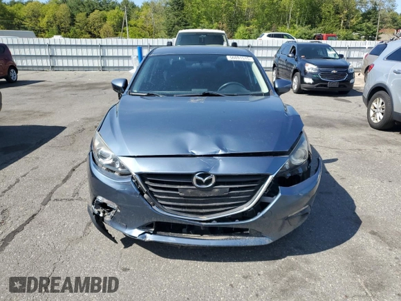 2014 Mazda 3 i Sport with VIN JM1BM1U77E1114315, listed as a Copart auction lot 56091515 with 167,013 mi miles and Salvage Title. Bid and sale history available at DreamBid. Image 5.
