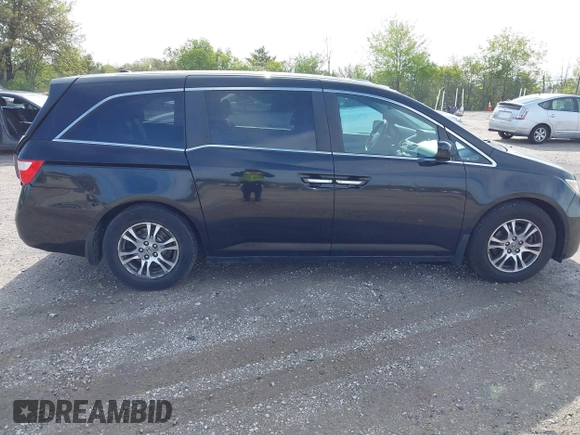 2013 Honda Odyssey EX-L с VIN 5FNRL5H62DB059725, выставлен на аукционе IAAI как лот 42326858 с пробегом 152 251 миль миль и . История ставок и продаж доступна на DreamBid. Изображение 13.