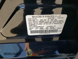 2021 Infiniti Q50 Pure z VIN JN1EV7AR7MM750199, wystawiony jako Copart lot #82635984 z przebiegiem 51 617 mil mil oraz Szkoda całkowita • Salvage title. Historia ofert i sprzedaży dostępna na DreamBid. Obrazek 12.