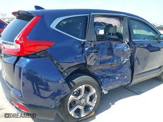 2017 Honda CR-V EX with VIN 7FARW1H58HE046642, listed as a IAAI auction lot 41874755 with 60,891 mi miles. Bid and sale history available at carsss.com. Image 6.